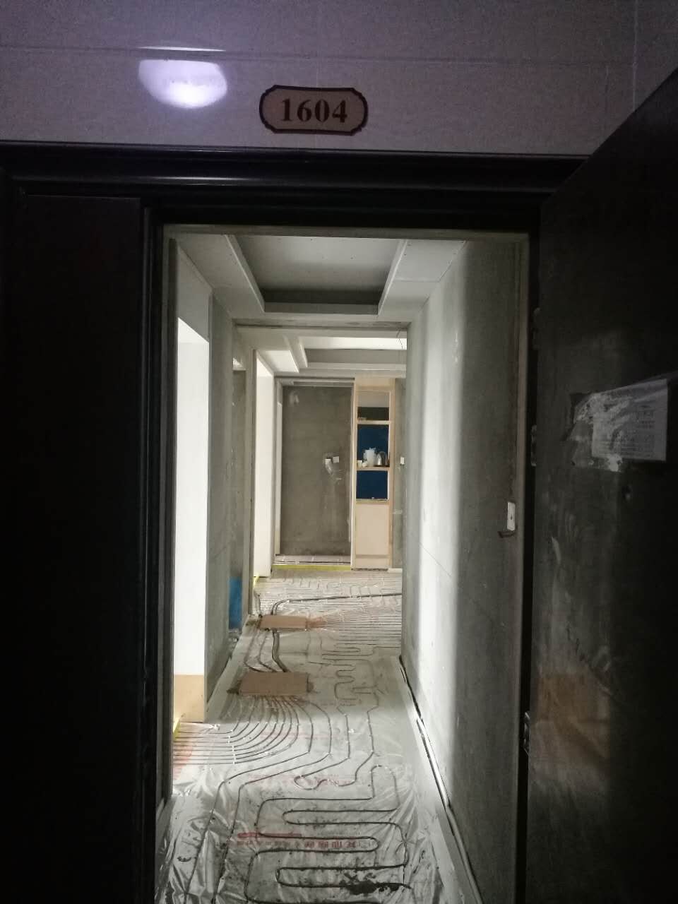 首鋼首御6號樓1604室地暖項目